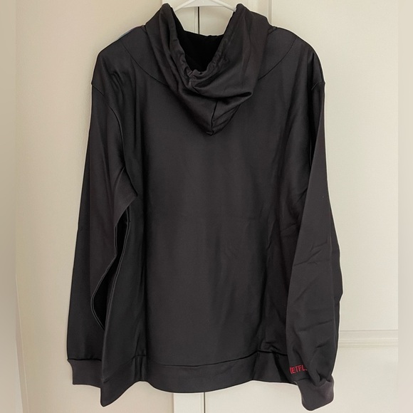 Netflix TUDUM Black Hoodie Sweatshirt Unisex Adult Size, Netflix Logo Sweater - Picture 7 of 7